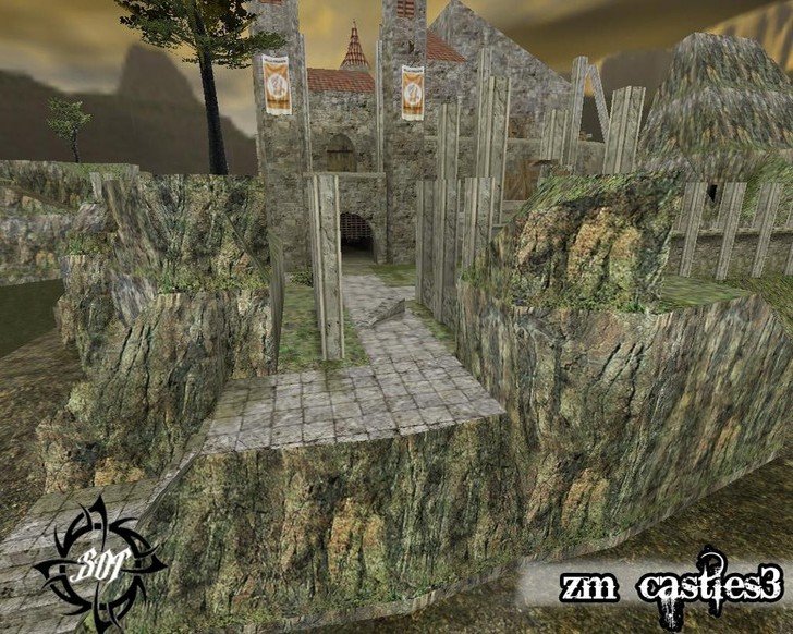 Карта «zm_castles3» для CS 1.6