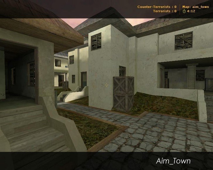 Карта «aim_town» для CS 1.6