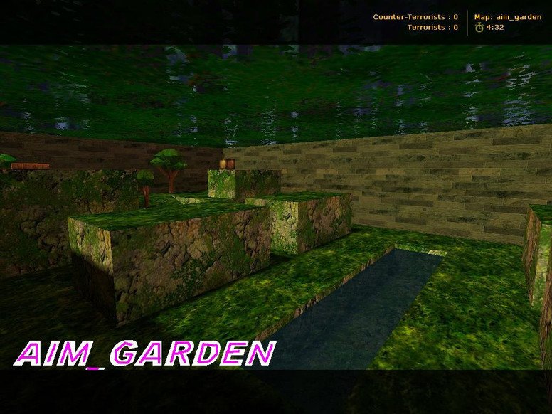 Карта «aim_garden» для CS 1.6